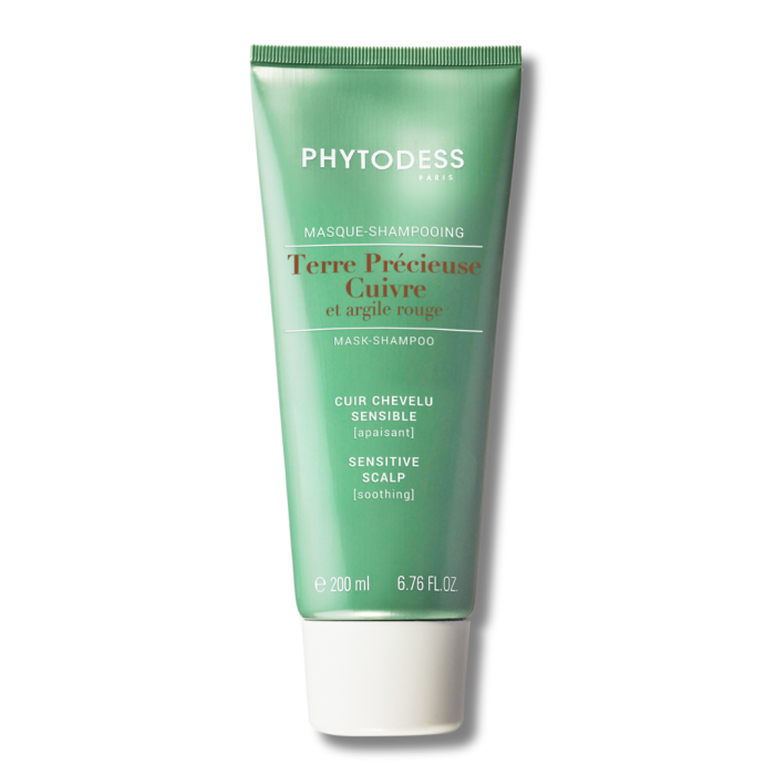 PHYTODESS - Медь и красная глина – успокаивающая маска-шампунь для чувствительной кожи головы