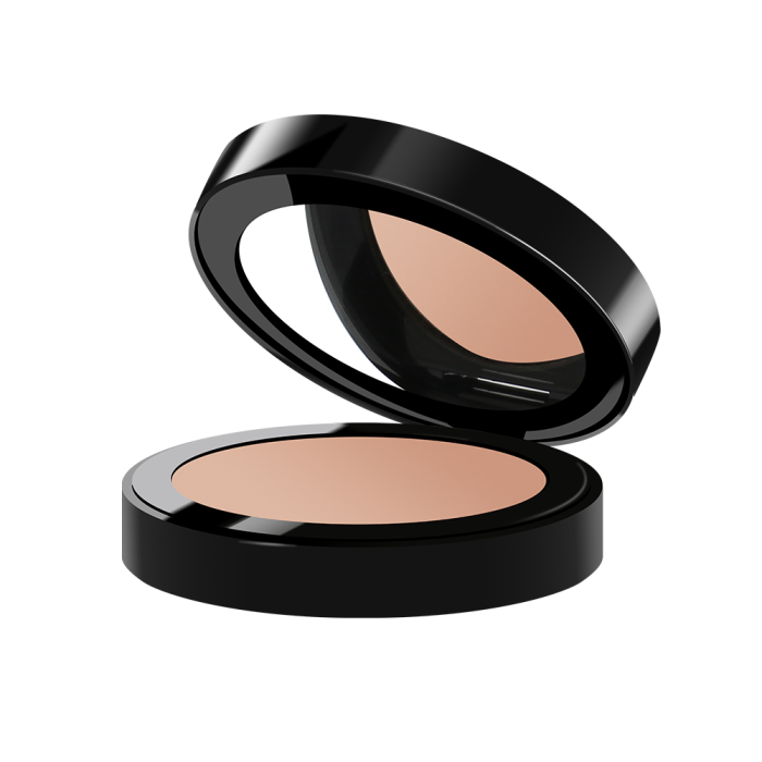 PERFECT COMPLEXION Mirdzošs kompaktais pūderis, Bēšs iedeguma tonis