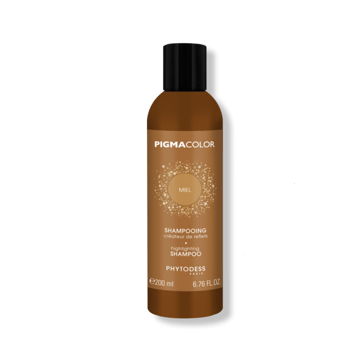 PIGMACOLOR - Honey Tone-Enhancing Shampoo - Golden Blonde to Light Brown Hair